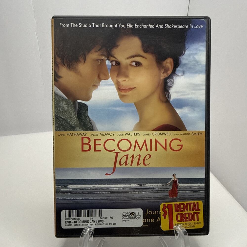 Becoming Jane - DVD By Anne Hathaway,James McAvoy - Very Good Condition